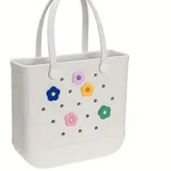 6/$20 * Shoe Charm * ✔️ Check Mark 🌟 Blue Star Rubber Band Clog Shoe Jewelry - Picture 4 of 5